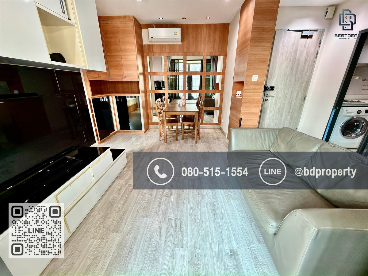 For SaleCondoRama9, Petchburi, RCA : Bestdeal FOR SELL Hot price!!! 2 Bedroom 45sqm.Special Price 5.8 Mb“Ideo Mobi Rama 9” Near Phraram Kao 9 MRT Station 80 meters