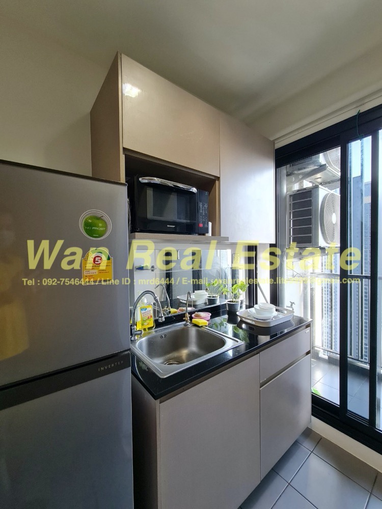 For RentCondoRattanathibet, Sanambinna : Condo for rent politan rive, 49th floor, beautiful view, fully furnished, ready to move in, economical price