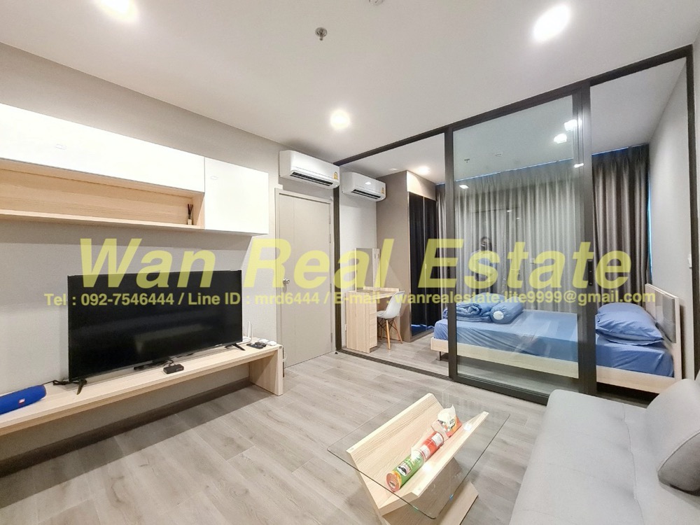 ให้เช่าคอนโดรัตนาธิเบศร์ สนามบินน้ำ พระนั่งเกล้า : ให้เช่า คอนโด politan aqua ชั้น 43 ขนาด 31 ตร.ม. วิวแม่น้ำ ตกแต่งสวย ครบ พร้อมอยู่