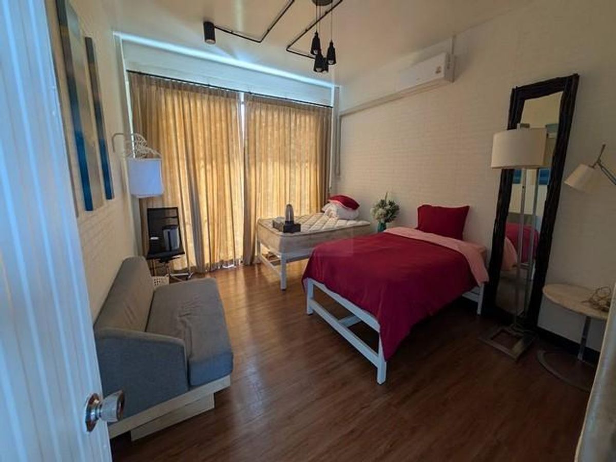 For RentTownhomeOnnut, Udomsuk : Townhouse for rent 2 3rd floor, corner bedroom, On Nut, Srinakarin, Lat Krabang area, Nirvana Park Project, Sukhumvit 77 NIRVANA PARK SUKHUMVIT 77