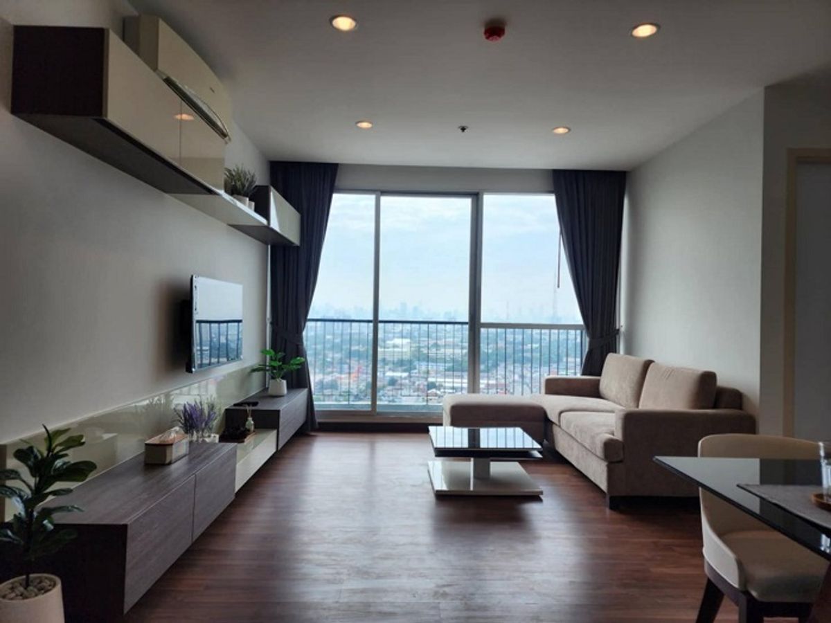 For RentCondoBang Sue, Wong Sawang, Tao Pun : 💥💥[For rent] Condo Chewathai Interchange 2 bedrooms, 59 sq m., 12th floor, fully furnished, next to MRT Tao Poon, fully furnished, ready to move in, interested call 066-149-8529💥💥