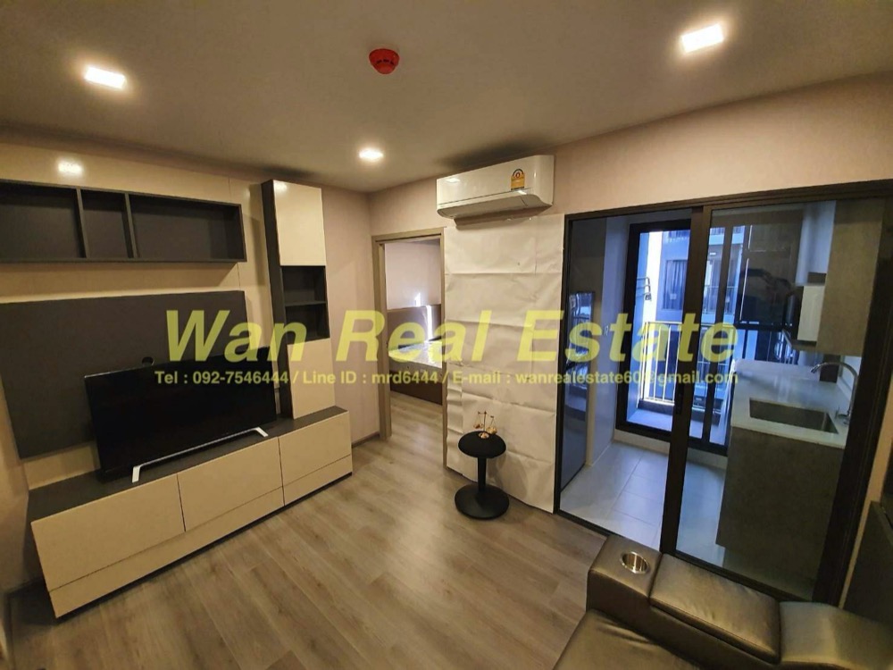 For RentCondoRattanathibet, Sanambinna : Condo for rent, breez by the river, beautiful decoration, complete, ready to move in, but can move in Atmosphere like a resort