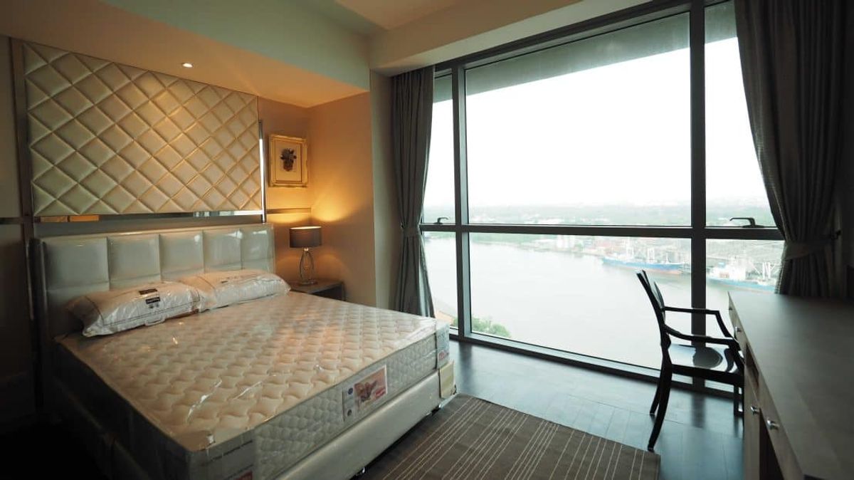 For RentCondoRama3 (Riverside),Satupadit : Experience Luxury Living at The Pano Rama 3 – High-Floor Corner 3BR with Stunning Chao Phraya River Views