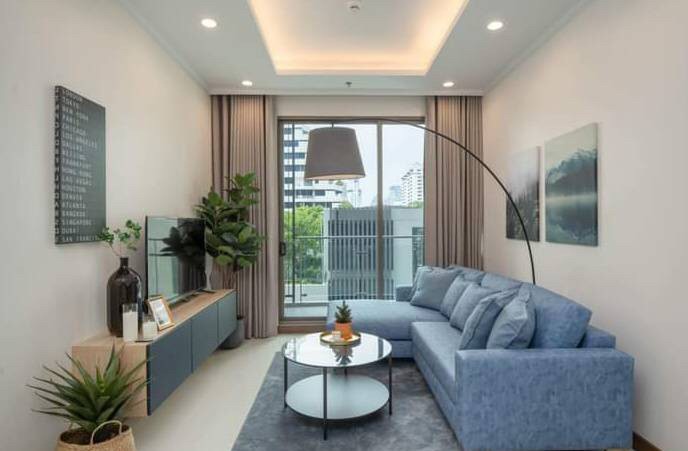 For RentCondoSukhumvit, Asoke, Thonglor : 3273-A😊 For RENT 2 bedrooms for rent🚄near BTS Phrom Phong🏢Supalai Oriental Sukhumvit 39 Supalai Oriental Sukhumvit 39 area:72.50 sq.m.💲Rent:40,000฿📞O88-7984117, O65-9423251✅LineID:@sureresidence