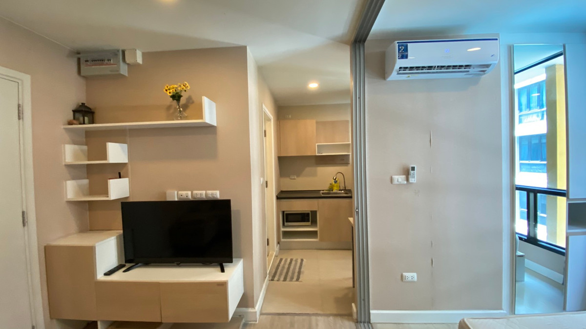 ให้เช่าคอนโดนวมินทร์ รามอินทรา : ให้เช่า เดอะ คิวบ์ #นวมินทร์-#รามอินทรา (รามอินทรา กม.8) แต่งครบพร้อมอยู่ มีเครื่องซักผ้า ราคาโดนใจสุดๆ