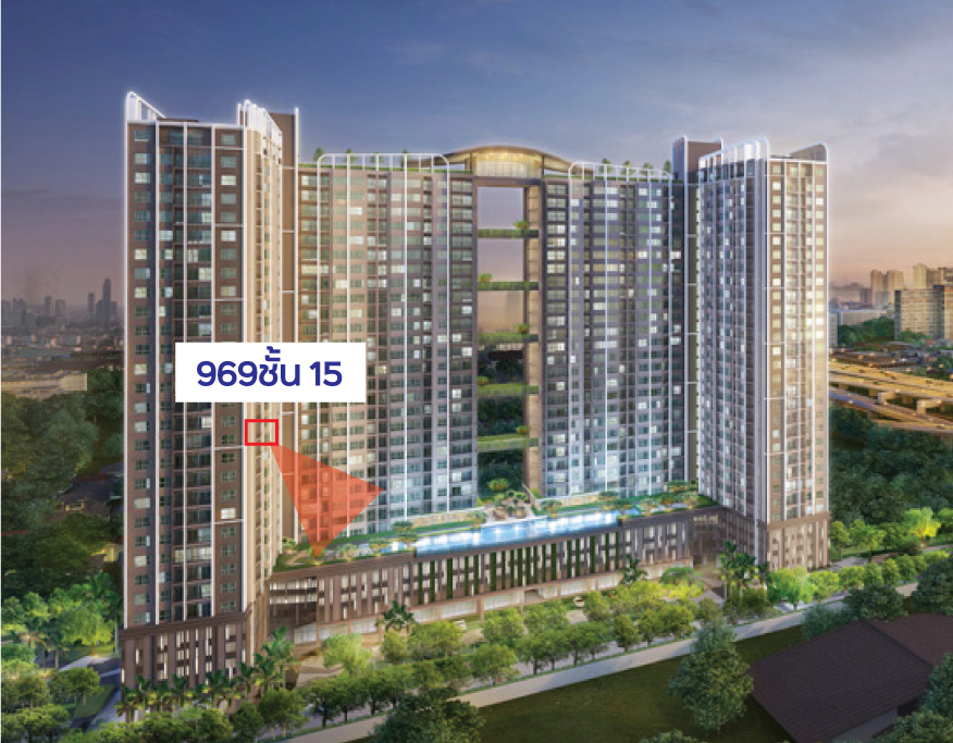 For RentCondoRama9, Petchburi, RCA : For rent, Supalai Veranda, Rama 9 Road, 15th floor, swimming pool view, room 30 sq m, fully decorated, very livable.