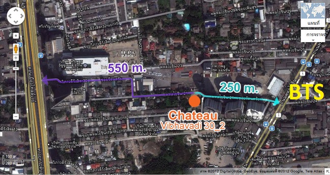 ขายคอนโดเกษตรศาสตร์ รัชโยธิน : ขาย ใ่ห้เช่าคอนโด ชาโตว์อินทาว์น วิภาวดี30(พหลโยธิน21)  1นอนห้องใหญ่พิเศษ 38 ตรม ชั้น 3 วิวโล่งสวย แต่งครบ ใกล้เกษตร เซ็นทรัลลาดพร้าว หอวัง SCB park