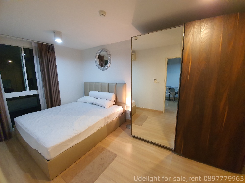 For SaleCondoKasetsart, Ratchayothin : Condo for sale or rent Chateau in Town Vibhavadi 30 (Phaholyothin 21) 1 bed, extra large room, 38 sq m, 3rd floor, beautiful clear view, fully furnished, near Kaset, Central Ladprao, Hall Wang, SCB park.