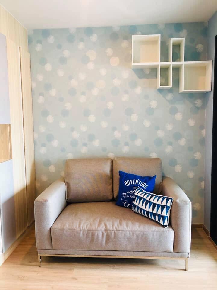 For RentCondoBangna, Bearing, Lasalle : Condo for rent, Ideo O2, high floor, north side, not hot, beautiful view, 12,000 baht