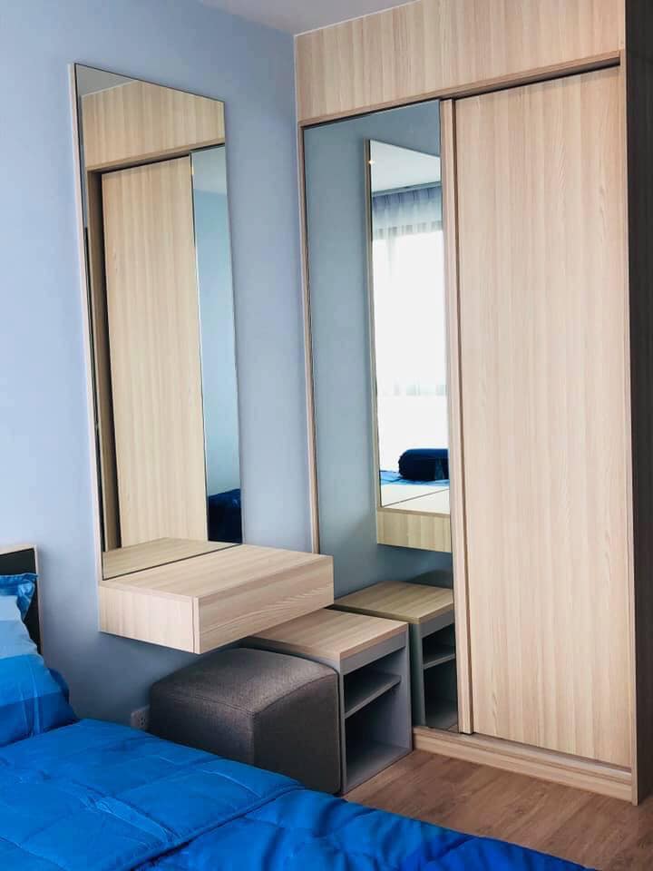 For RentCondoBangna, Bearing, Lasalle : Condo for rent, Ideo O2, high floor, north side, not hot, beautiful view, 12,000 baht