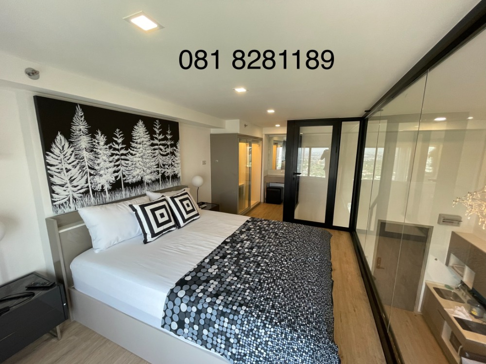 ให้เช่าคอนโดพัฒนาการ ศรีนครินทร์ : The rich rama 9 Srinakarin Loft 2 bedroom for rent - 2 ห้องนอน