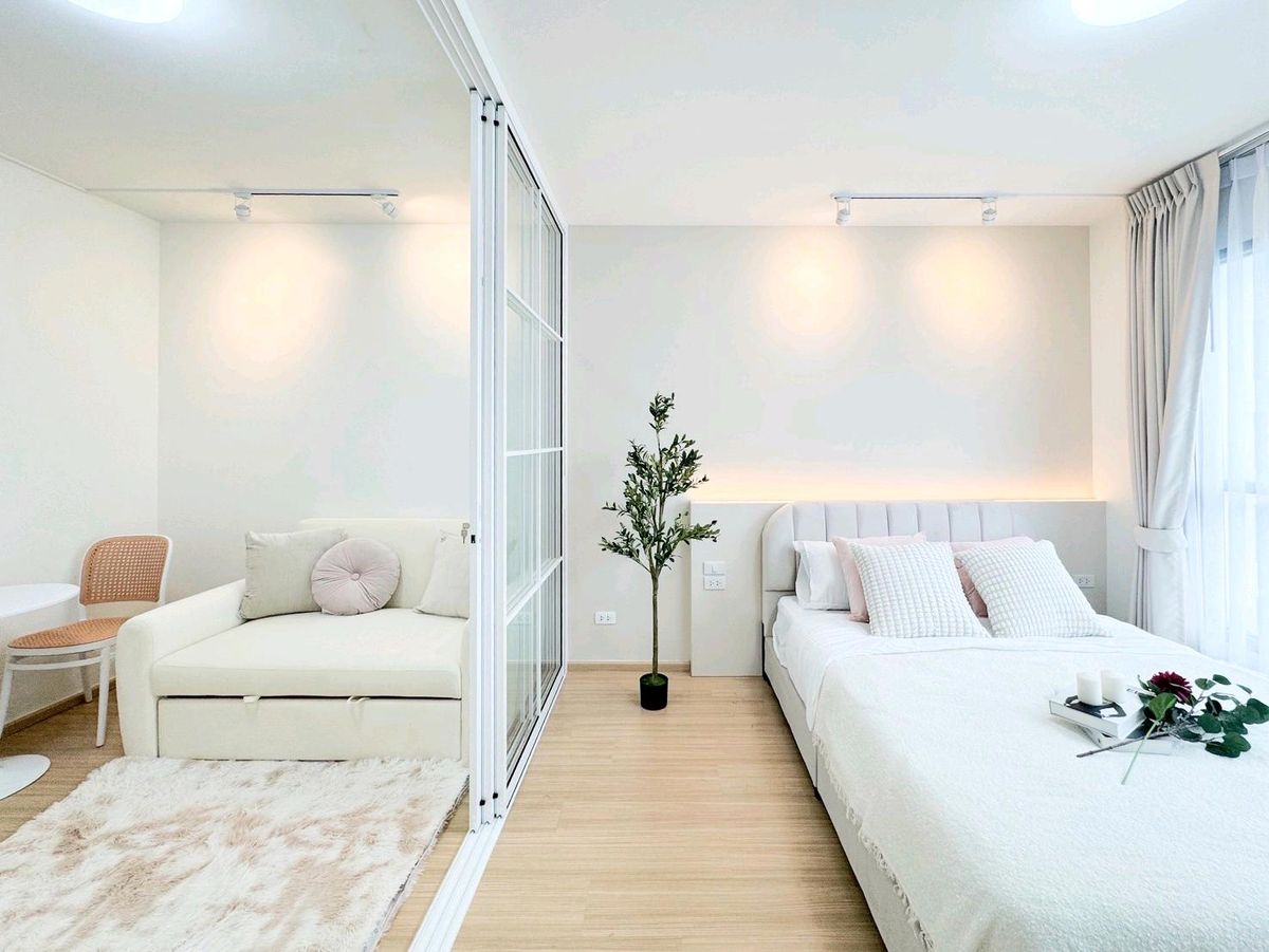 For SaleCondoChokchai 4, Ladprao 71, Ladprao 48, : This is Hot ‼️🔥🔥🔥 Last room Be you Chokchai 4 Installment starts at only 5,xxx baht ‼️Free ‼️Free furniture ‼️Electrical appliances