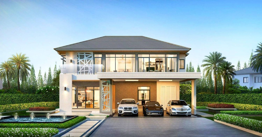 For SaleHouseMin Buri, Romklao : Trendy detached houses in Tara Romklao, luxury on the new zone “Trendy Exclusive“ (Trendy Exclusive zone)