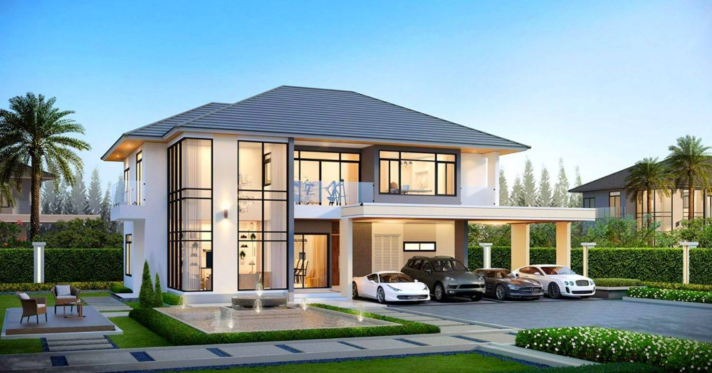 For SaleHouseMin Buri, Romklao : Trendy detached houses in Tara Romklao, luxury on the new zone “Trendy Exclusive“ (Trendy Exclusive zone)