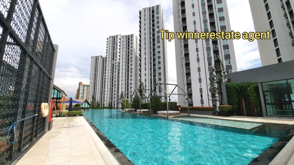 For SaleCondoRatchadapisek, Huaikwang, Suttisan : Condo for sale Chapter One ECO Ratchada - Huaikwang, 10th floor, in the heart of Ratchada-Huay Kwang, near the BTS, ready to move in immediately.