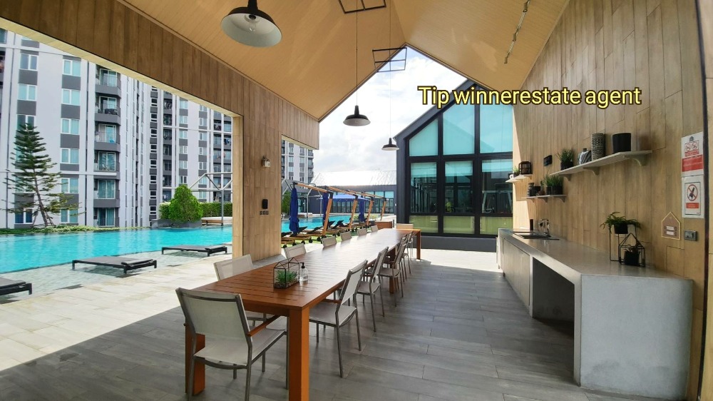For SaleCondoRatchadapisek, Huaikwang, Suttisan : Condo for sale Chapter One ECO Ratchada - Huaikwang, 10th floor, in the heart of Ratchada-Huay Kwang, near the BTS, ready to move in immediately.