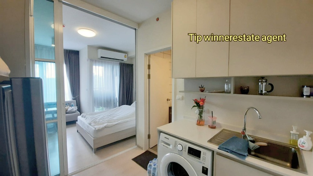 For SaleCondoRatchadapisek, Huaikwang, Suttisan : Condo for sale Chapter One ECO Ratchada - Huaikwang, 10th floor, in the heart of Ratchada-Huay Kwang, near the BTS, ready to move in immediately.