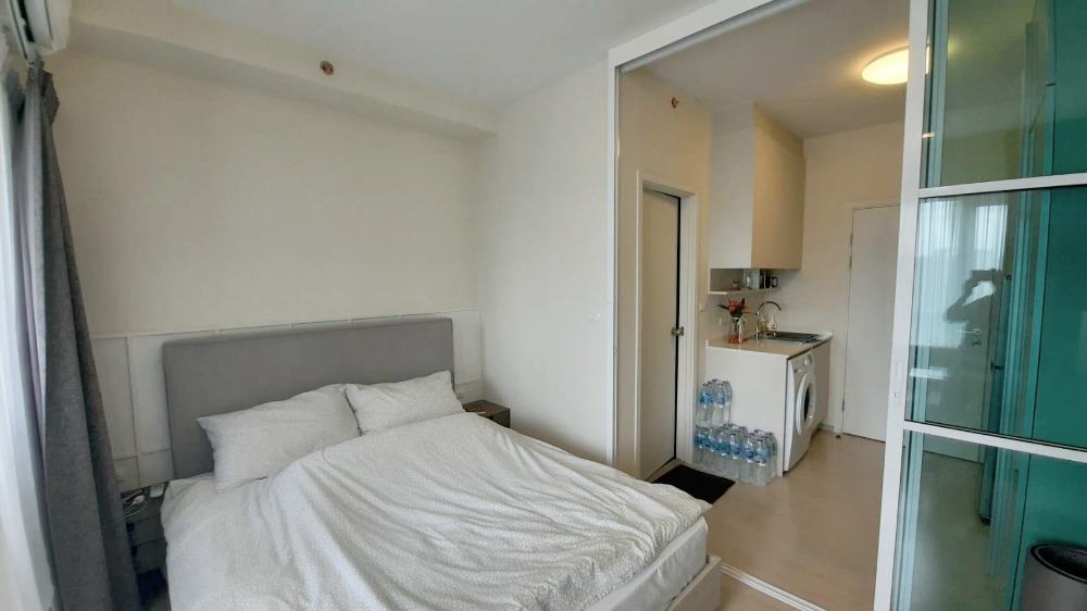 For SaleCondoRatchadapisek, Huaikwang, Suttisan : Condo for sale Chapter One ECO Ratchada - Huaikwang, 10th floor, in the heart of Ratchada-Huay Kwang, near the BTS, ready to move in immediately.