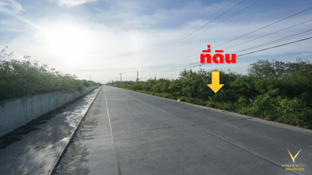 For SaleLandPattaya, Bangsaen, Chonburi : Phan Thong Land for sale, Bang Nang 11-2-49 Rai, near Ban Kao Road, suitable for building a warehouse company, office, housing estate