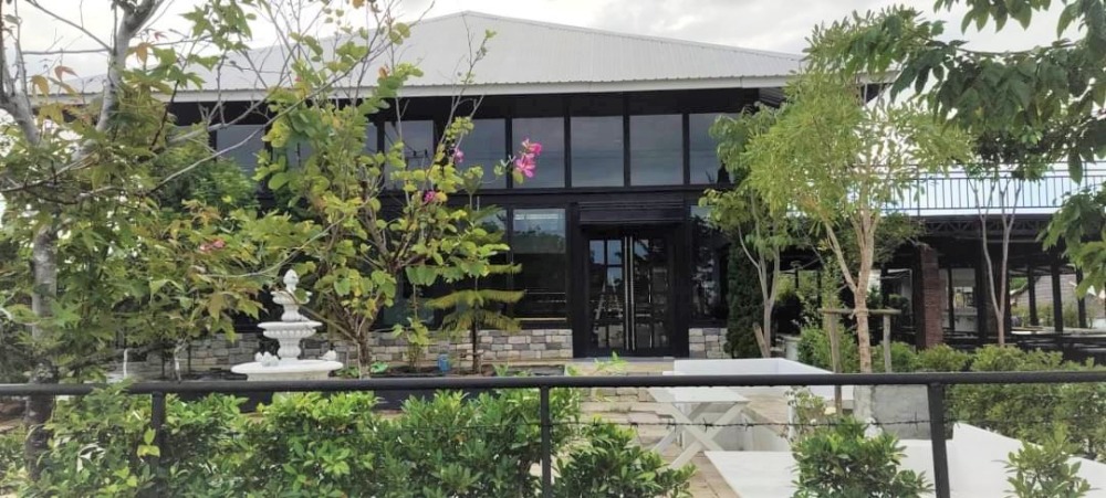 For SaleLandRama 2, Bang Khun Thian : Land for sale with a 2-storey detached house (currently a restaurant), Thian Talay Road, Tha Kham, Bang Khun Thian, Bangkok.