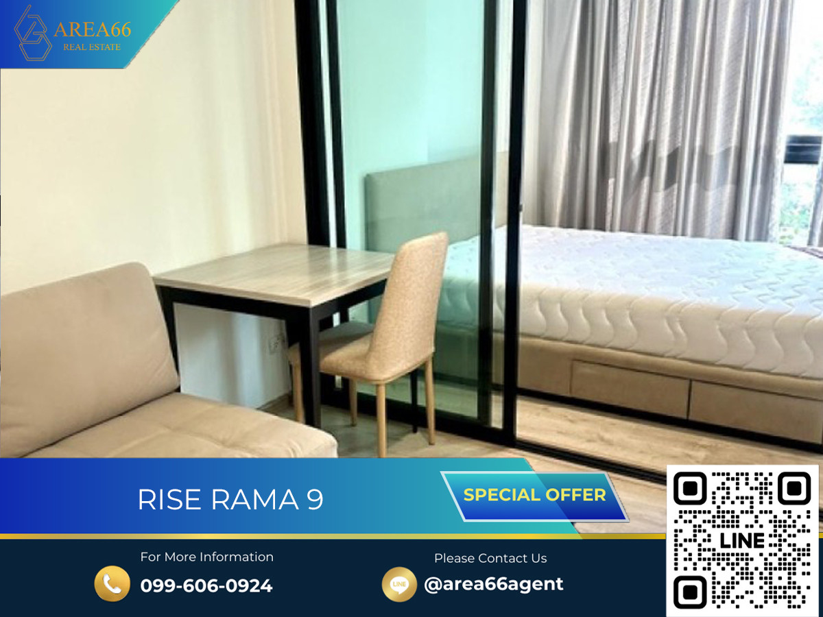 For SaleCondoRama9, Petchburi, RCA : 🔥 For sale Condo Rise rama9