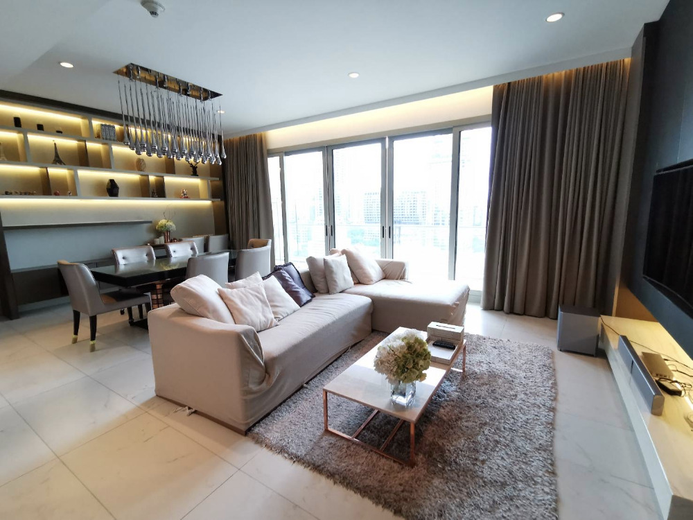 For SaleCondoWitthayu, Chidlom, Langsuan, Ploenchit : 185 Rajadamri 3bed 3bath 161sqm. 73,500,000 Am: 06561999198