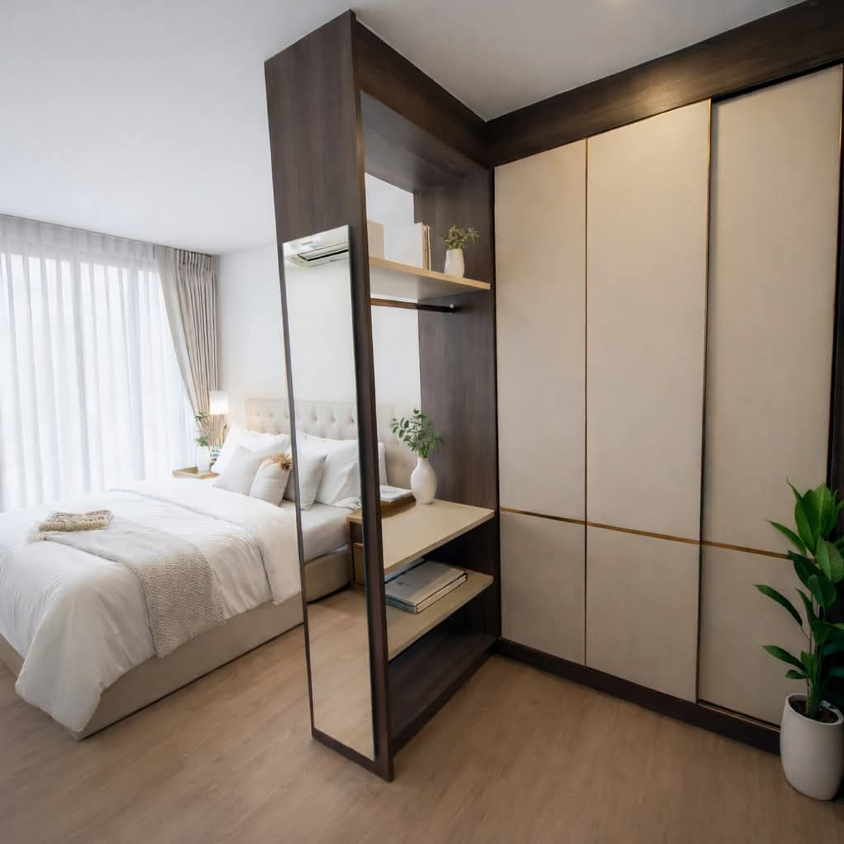 For RentCondoOnnut, Udomsuk : 🛟Condo for rent The Nest Sukhumvit 64 near BTS and BTS Udomsuk, beautiful room, fully furnished, size 25 sq m., rent only 10000-