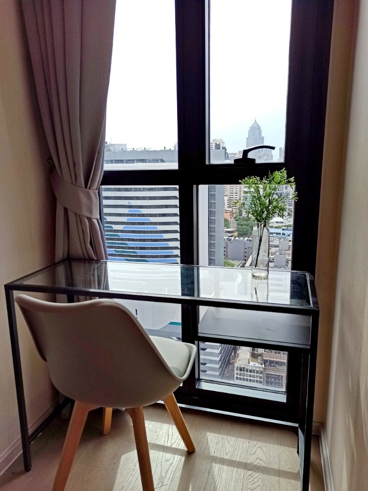 ให้เช่าคอนโดสุขุมวิท อโศก ทองหล่อ : [For rent] ASHTON ASOKE (Luxury)33,000฿/m 90k thb Serta King bed 65'TV sofa bed