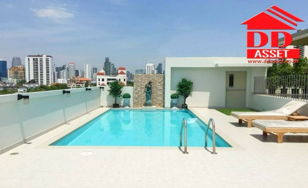 For RentSukhumvit, Asoke, Thonglor : For rent Service Apartment Ekamai PPR Villa Ekamai Soi 10 Intersection 6 Bts Ekamai near EmQuartier Emporium furnished room