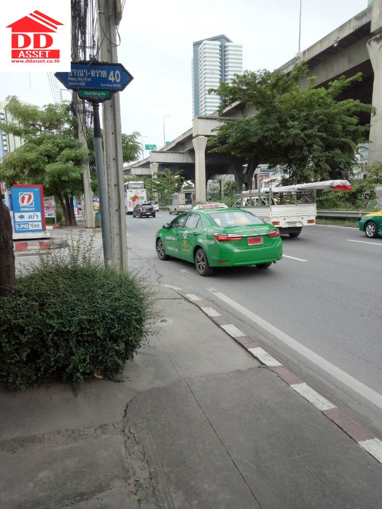 For SaleLandBangna, Bearing, Lasalle : Land for sale on Bangna Road, opposite Central Bangna Km.4