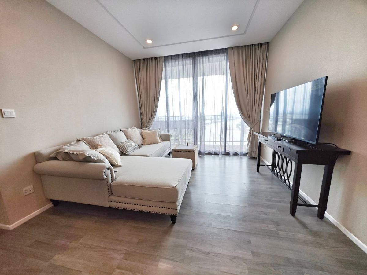 ให้เช่าคอนโดบางซื่อ วงศ์สว่าง เตาปูน : ให้เช่า คอนโด 333 ริเวอร์ไซต์ 333RIVERSIDE CONDO 2-bed, 2-bath ชั้นสูง วิวโค้งแม่น้ำทิศใต้ 