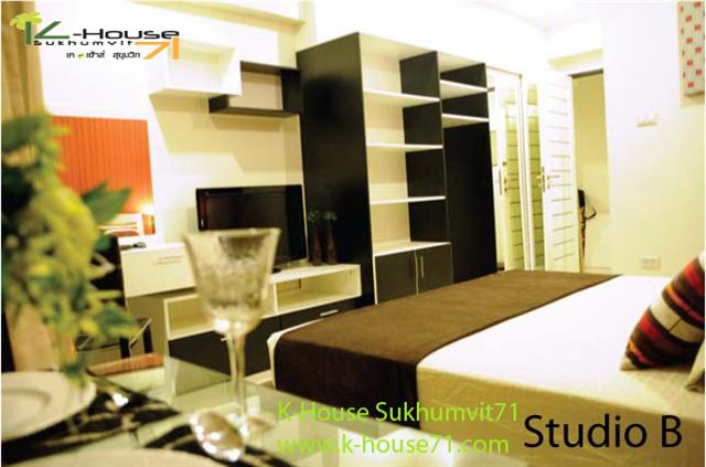 For RentOnnut, Udomsuk : Apartment Phra Khanong  Klongton  for rent K-House  Sukhumvit 71  Nice Apartment style Condo in  Phra Khanong  Klongton  @Sukhumvit 71 near BTS  Phra Khanong station    Soi Pridi Banomyong 14 Yaek 4 Tel.088-5245959