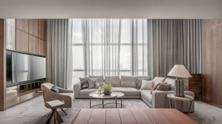 ขายคอนโดวงเวียนใหญ่ เจริญนคร : SALE—The River Penthouse Duplex Ultra Luxury Condominium (River and City View) + 370 Sqm. (approx), Fully Furnish, Building A (river front)