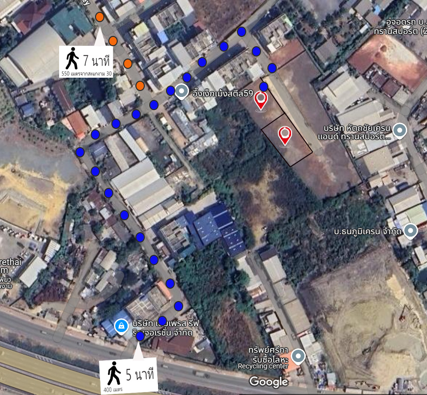 For SaleLandRama 2, Bang Khun Thian : Beautiful land for sale, 200 square meters, reclamation, good environment, good location, accessible in many ways