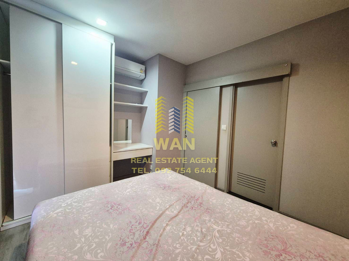 For RentCondoRattanathibet, Sanambinna : Condo for rent, politan aqua, 21st floor, size 30 sq m, river view, beautifully decorated, ready to move in, new room