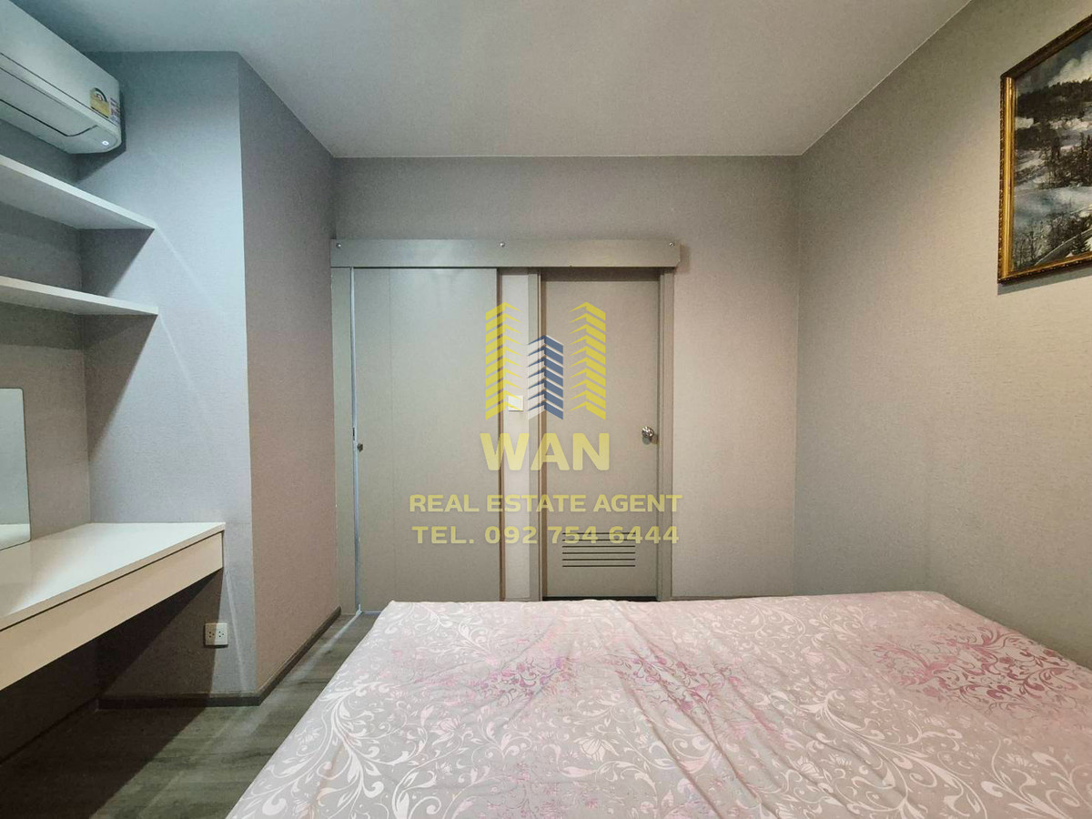 For RentCondoRattanathibet, Sanambinna : Condo for rent, politan aqua, 21st floor, size 30 sq m, river view, beautifully decorated, ready to move in, new room