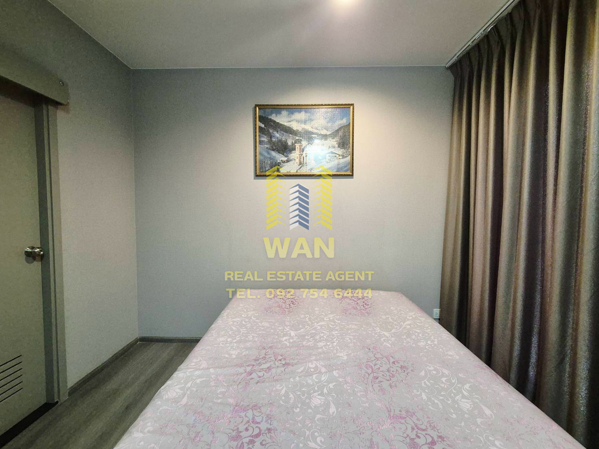 For RentCondoRattanathibet, Sanambinna : Condo for rent, politan aqua, 21st floor, size 30 sq m, river view, beautifully decorated, ready to move in, new room