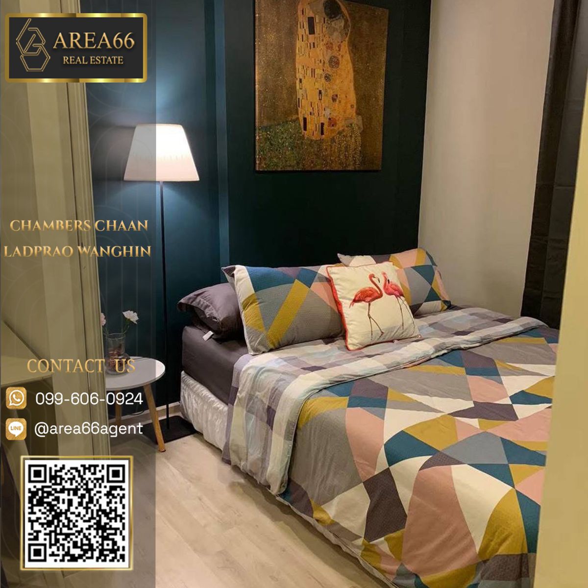 For SaleCondoKasetsart, Ratchayothin : 🔥 For sale !! Condo Chambers Chan Lat Phrao-Wang Hin