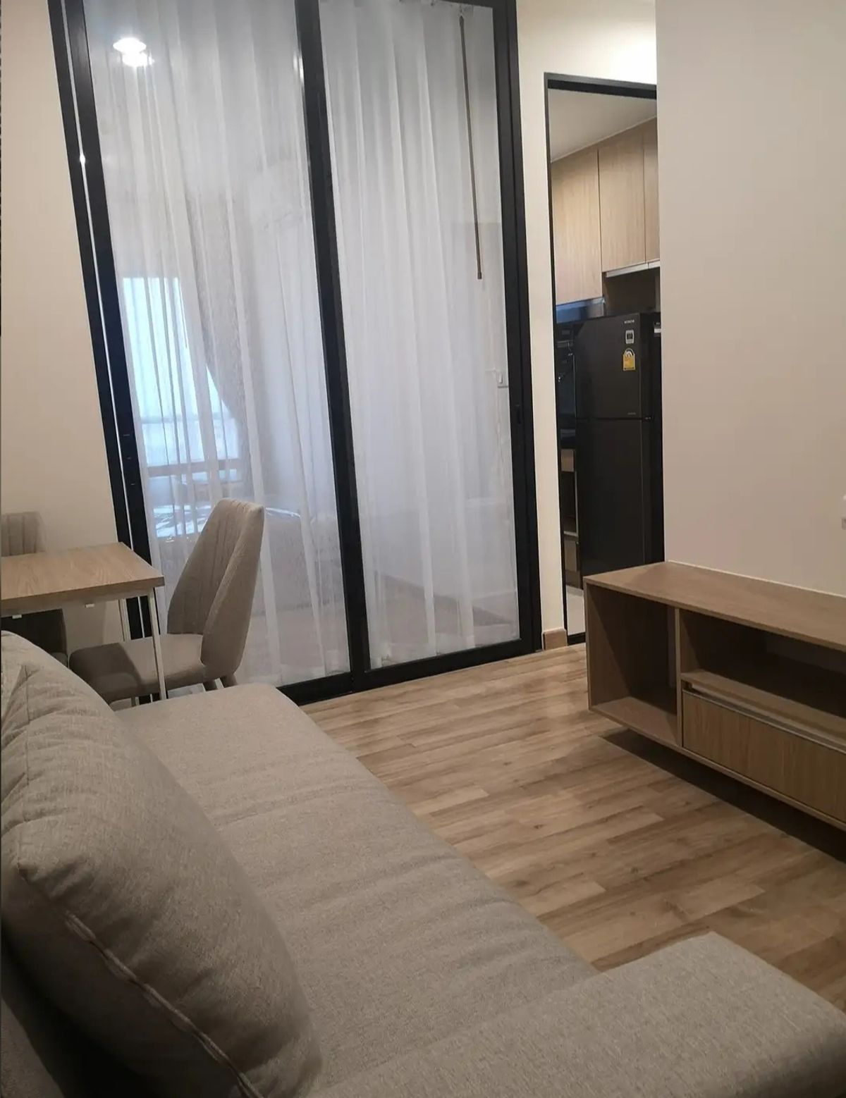 For RentCondoBangna, Bearing, Lasalle : 🍀 Condo for rent Niche Mono Sukhumvit Bearing, near BTS, high-class bearing, beautiful view, 1 bed, size 28 sqm., Ceiling height 2.7 meters, only 12500-