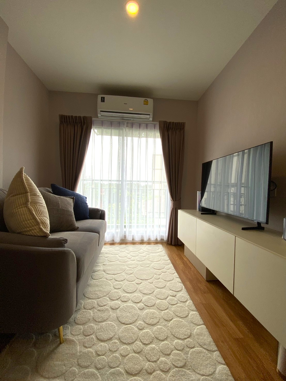 ขายคอนโดรัตนาธิเบศร์ สนามบินน้ำ พระนั่งเกล้า : ขายคอนโด ลุมพินี วิลล์ พระนั่งเกล้า-ริเวอร์วิว ใกล้ สถานี ไทรม้า 1 ห้องนอน ขนาด 26 ตรม. ราคาพิเศษ ! ฟรี ! ค่าใช้จ่ายวันโอน ห้องพร้อมอยู่ เดินทางสะดวก รัตนาธิเบศร์, สนามบินน้ำ, ปากเกร็ด, คอนโดนนทบุรี