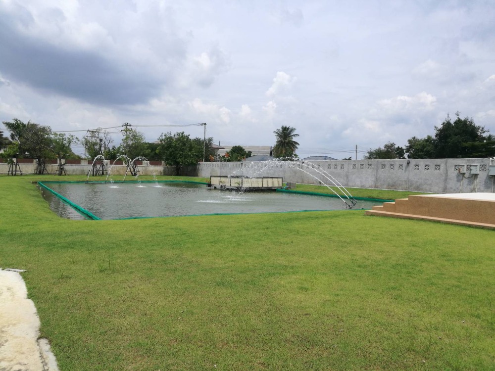 For SaleHousePhutthamonthon, Salaya : House for sale, 6 rai, Nakhon Pathom, Sam Kwai Phuak