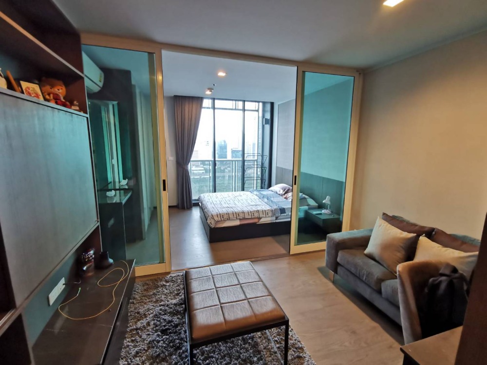 For RentCondoRama9, Petchburi, RCA : Condo for RENT at A Space ID Asoke - Ratchada Size 33sqm.1 bedroom 1 bathroom  on 26th floor Rental Price 11,000 THB
