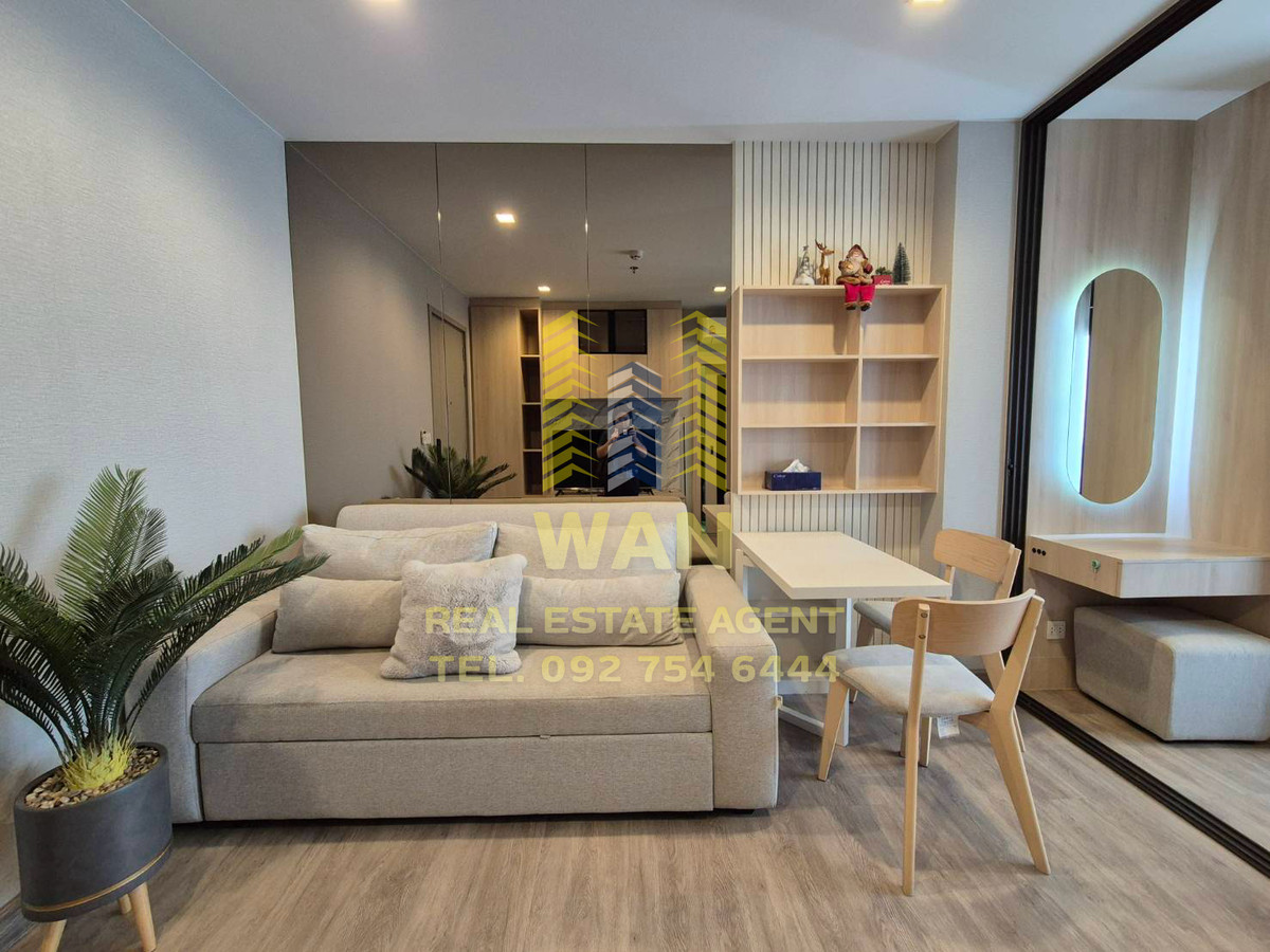 For RentCondoRattanathibet, Sanambinna : For rent politan aqua, 42nd floor, size 31 sq.m., river view, beautiful decoration, ready to move in, new room, just finished decoration