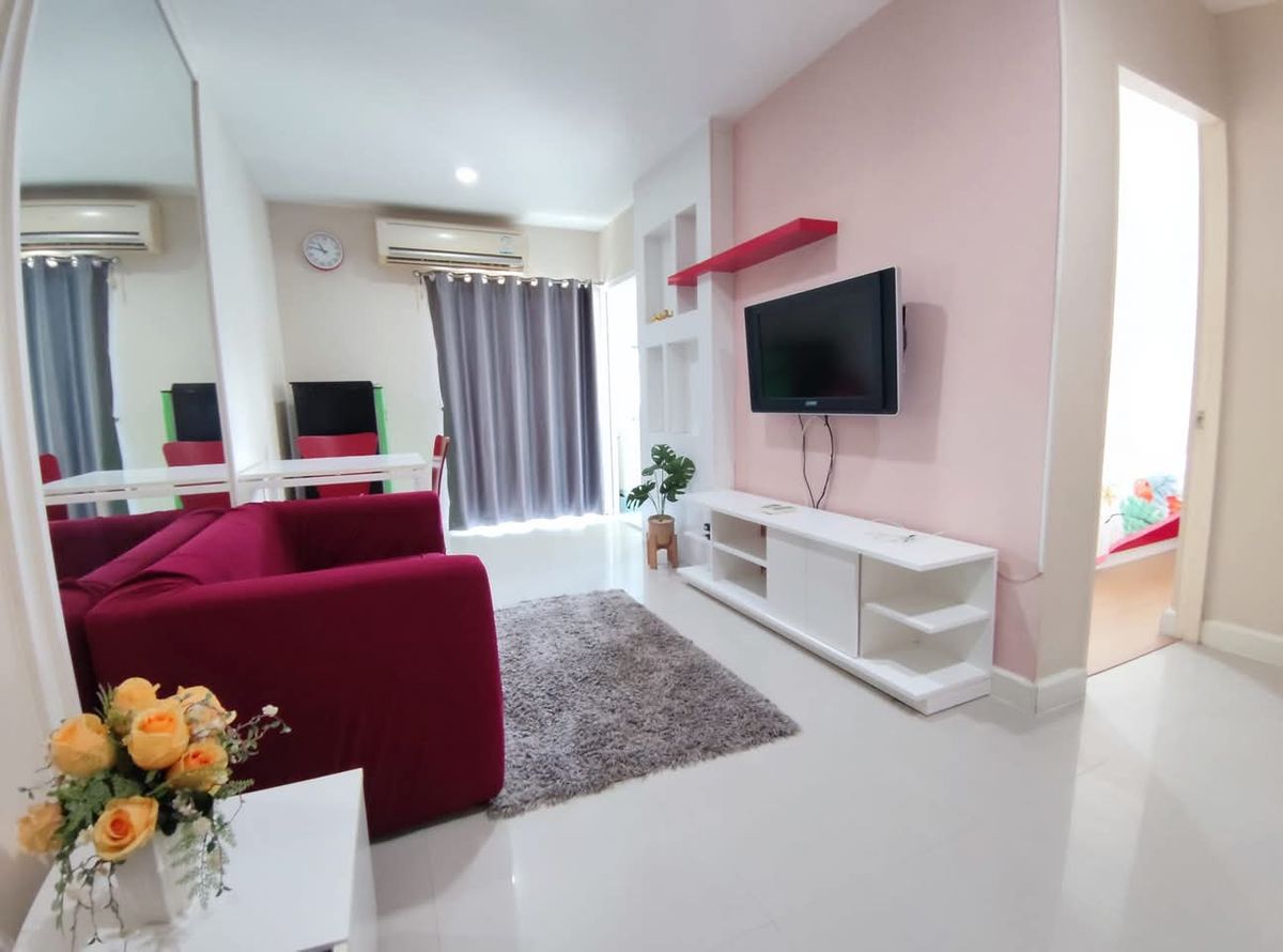 For RentCondoThaphra, Talat Phlu, Wutthakat : 💥 Rent 7000💥 Metro Park Condo Sathorn 3-2 Size 1 Middle 43 sqm. 7th floor