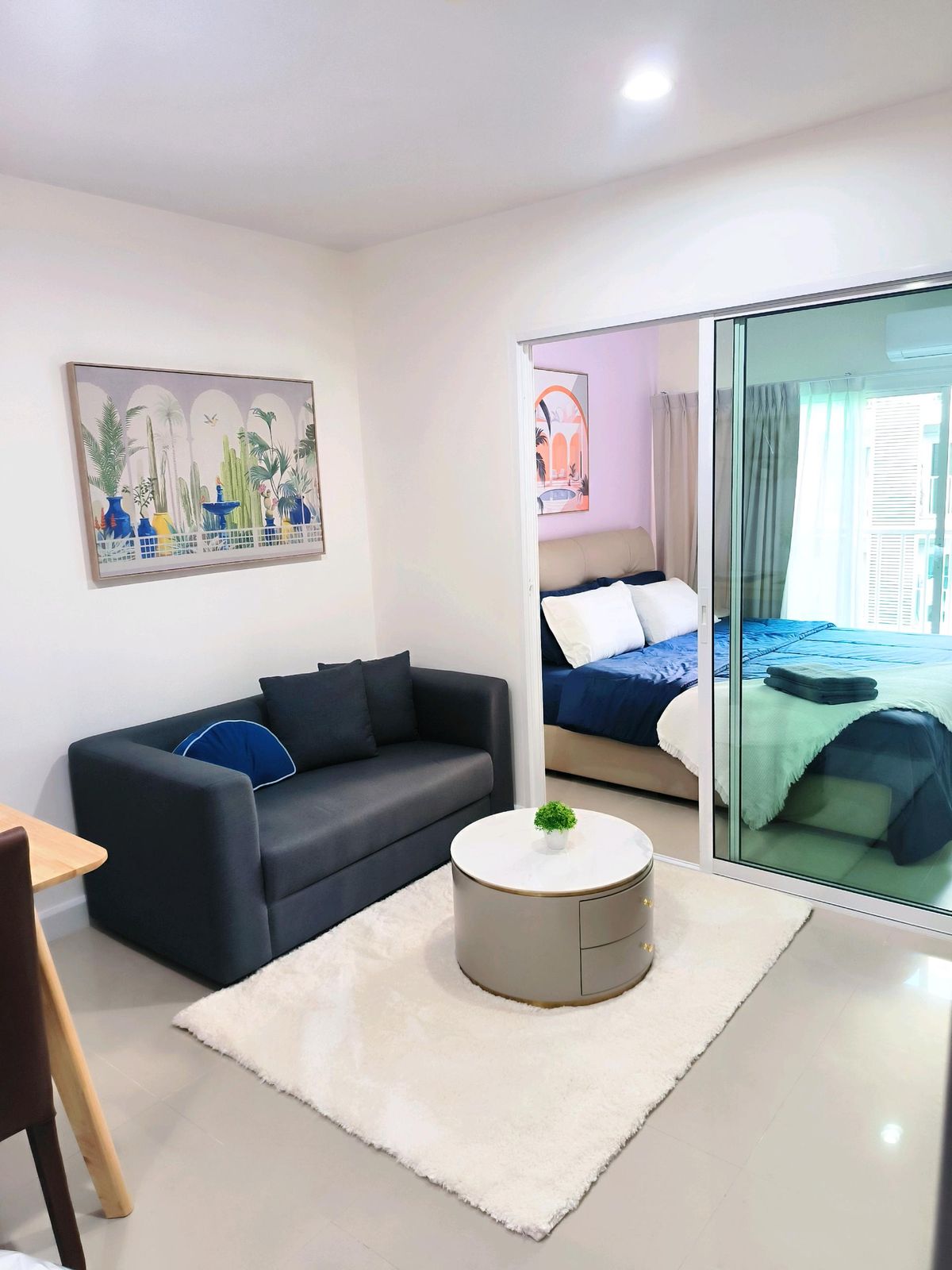 For RentCondoThaphra, Talat Phlu, Wutthakat : 💥 Rent 10,000💥 Metro Park Condo Sathorn 3-1 Size 43 sqm, 3rd floor, swimming pool view