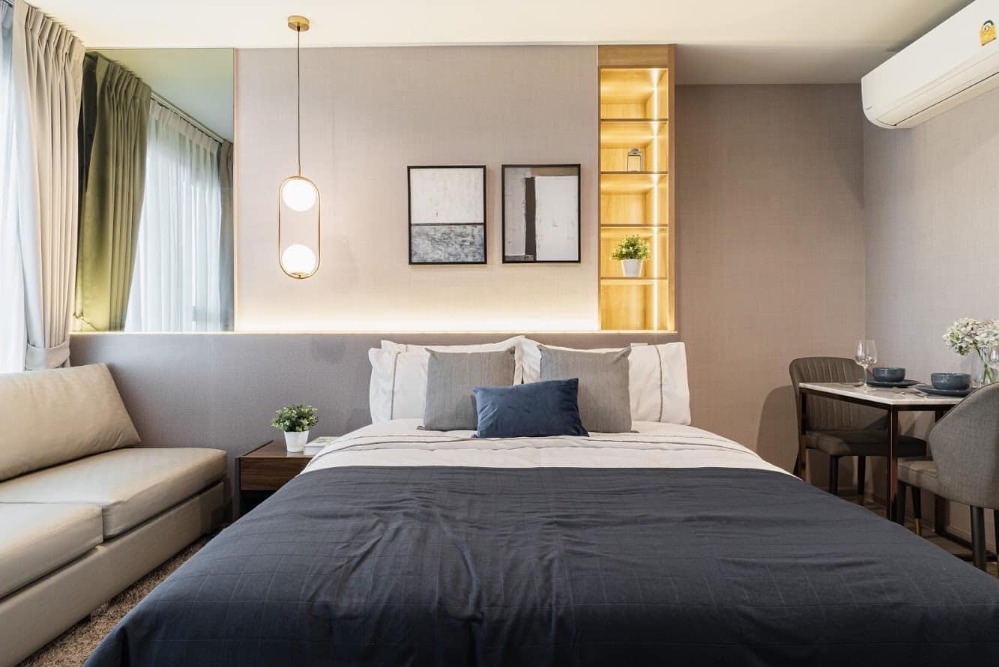 ให้เช่าคอนโดลาดพร้าว เซ็นทรัลลาดพร้าว :  Life Ladprao (For rent) 1 Bed 1 Bath *Studio area 27 sqm. Rent 17,000 per month.