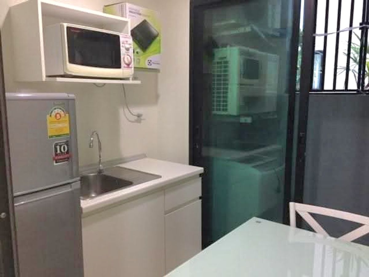 For RentCondoSamut Prakan,Samrong : 🍀 Condo for rent B-Loft Sukhumvit115 near BTS Pu Chao / Big C 26 sqm. 1 bedroom, beautiful room, only 6500-