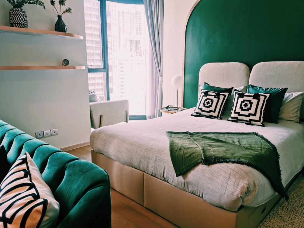 For RentCondoSukhumvit, Asoke, Thonglor : 🔥For urgent rent🔥 ASHTON ASOKE, beautifully decorated, fully furnished, ready to move in, convenient transportation, next to MRT Sukhumvit❗