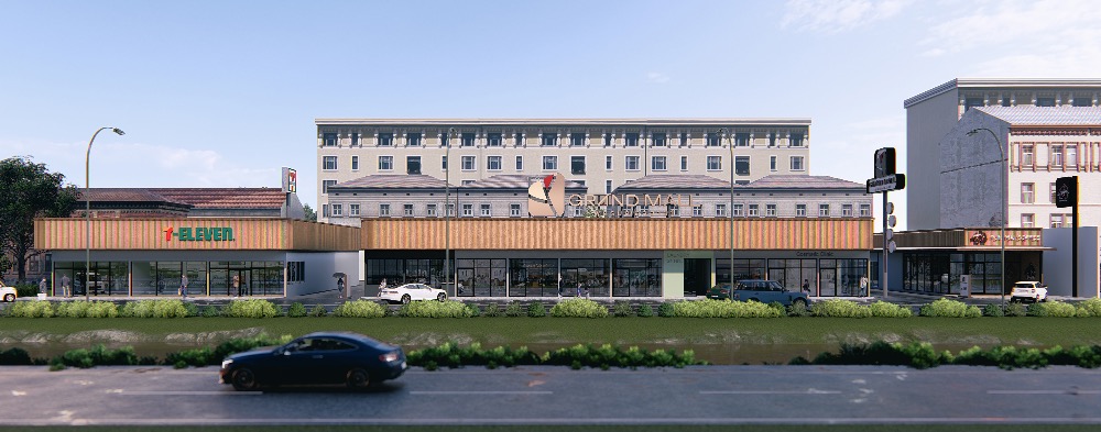 ให้เช่าร้านค้า/ตลาดนัดบางแค เพชรเกษม : ให้เช่าพื้นที่ค้าขาย ติดถนนพุทธมณฑลสาย 1-เพชรเกษม โครงการ THE GRAND COMMUNITY MALL @พุทธมณฑล สาย 1 ว่างแค่ล็อคสุดท้าย