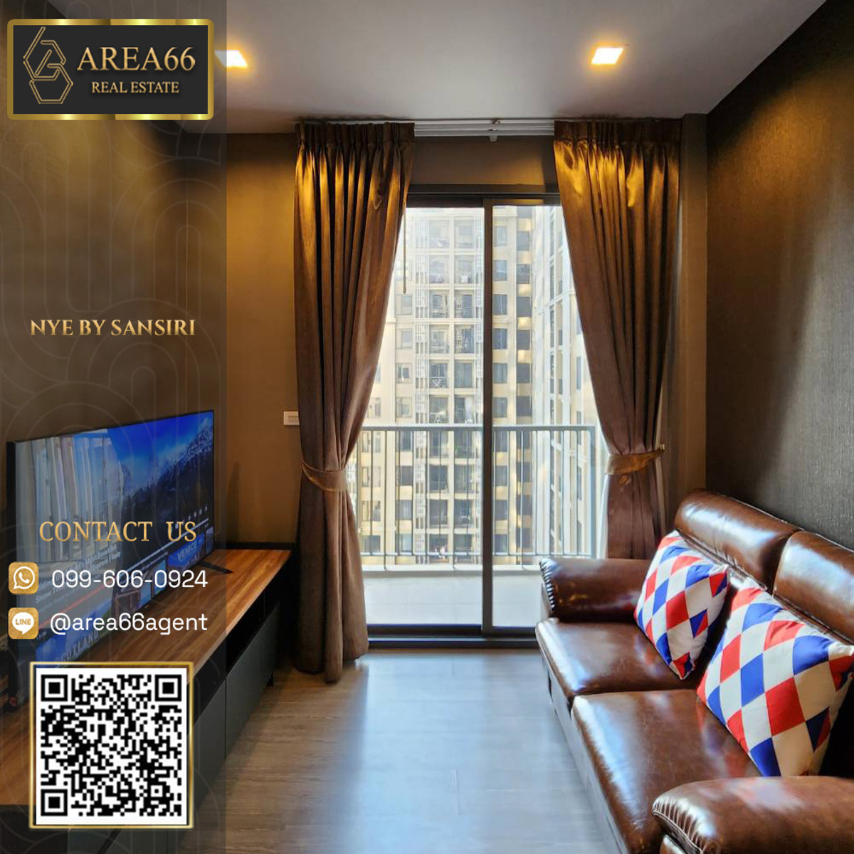 For SaleCondoWongwianyai, Charoennakor : 🔥 For sale!! Condo Nye By Sansiri